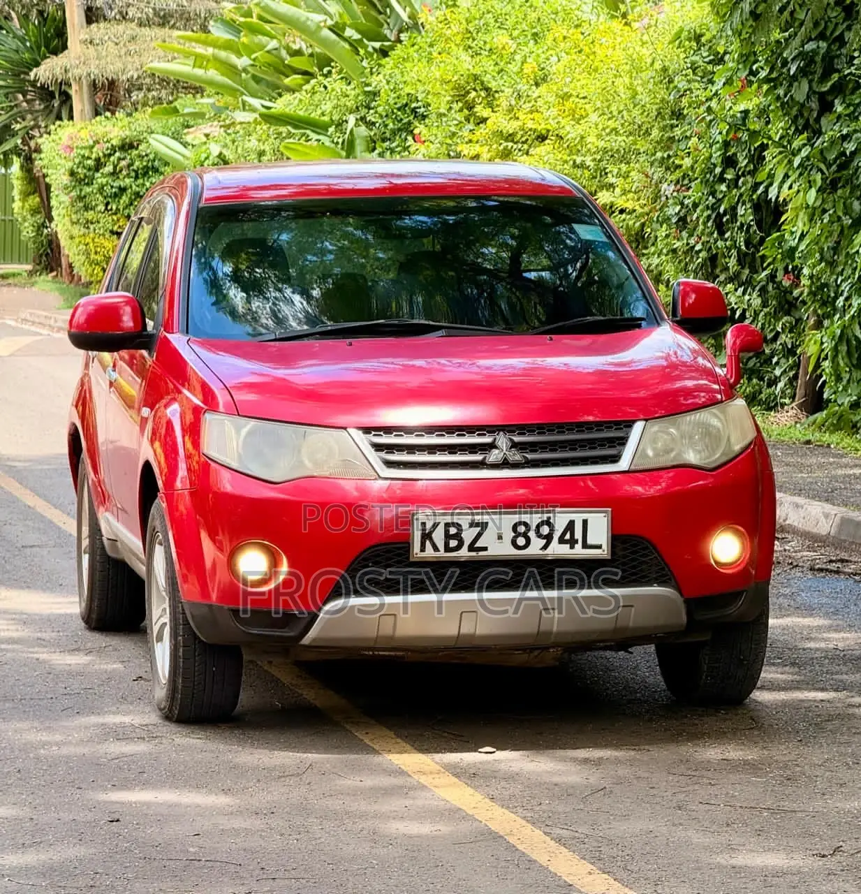 Mitsubishi Outlander 2.4 Automatic 2008 Red