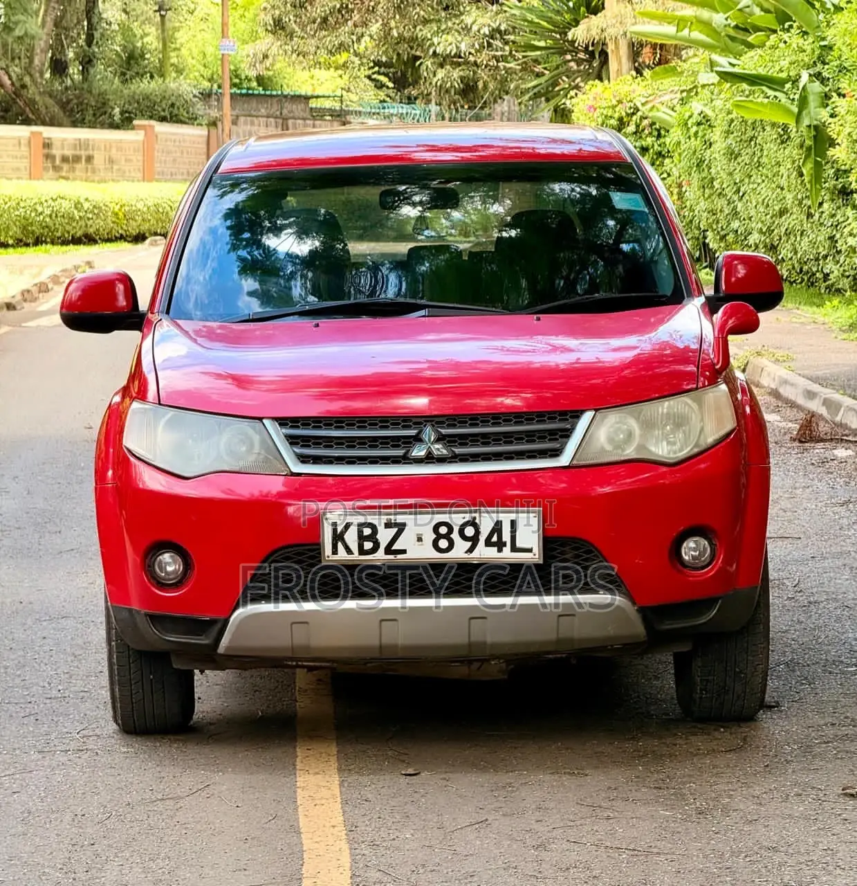 Mitsubishi Outlander 2.4 Automatic 2008 Red