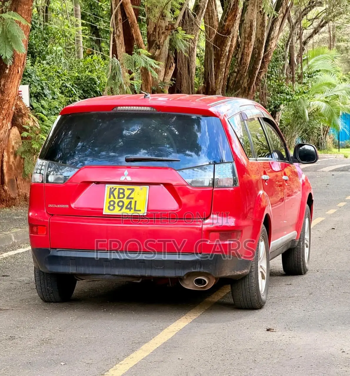 Mitsubishi Outlander 2.4 Automatic 2008 Red