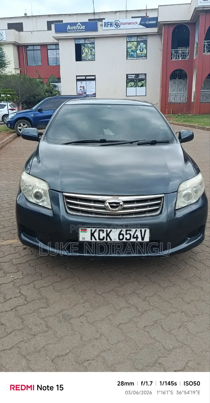Toyota Axio 1.5 G 2WD 2010 Gray