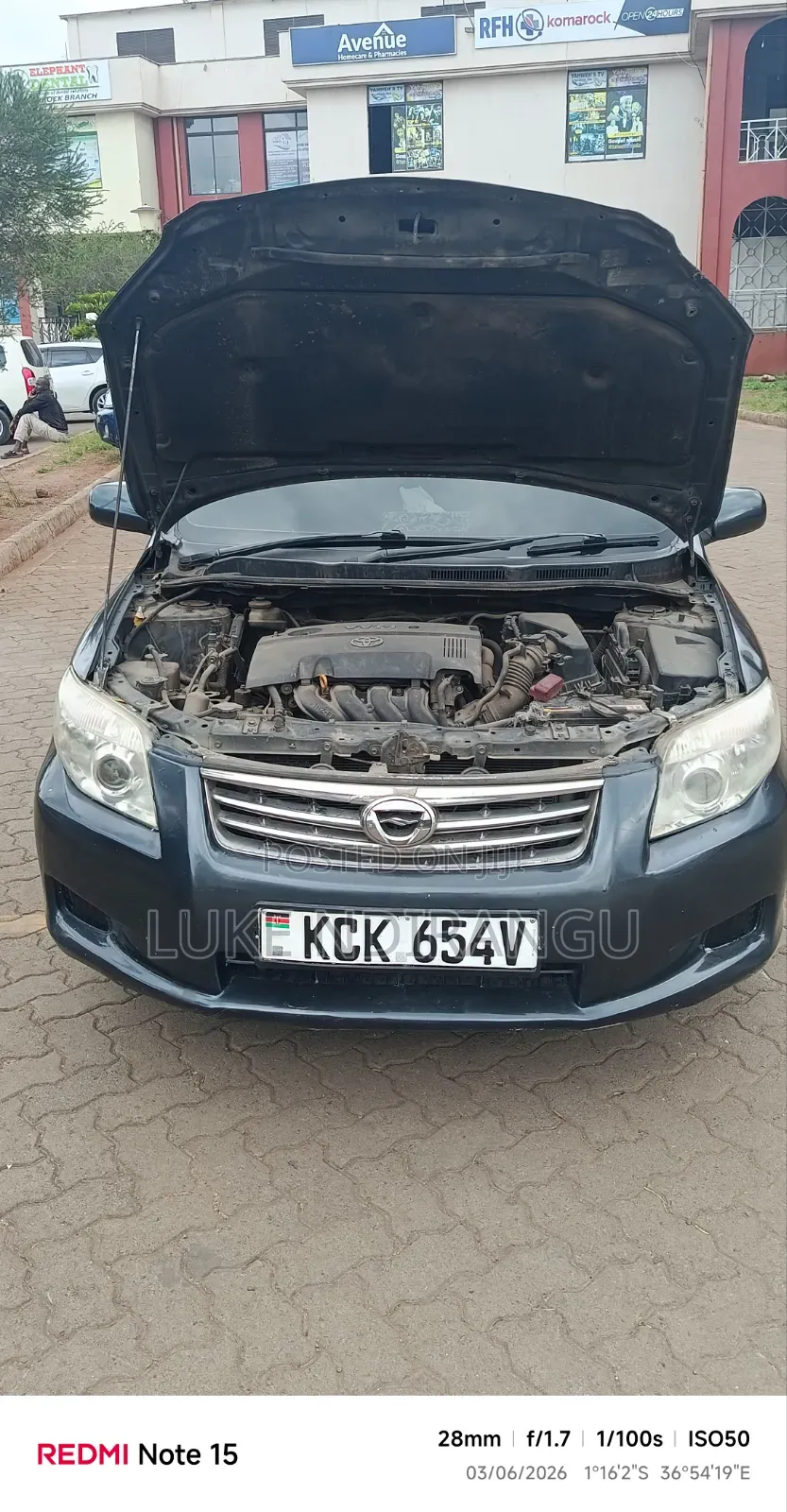 Toyota Axio 1.5 G 2WD 2010 Gray