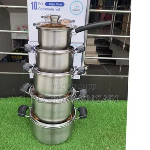  New in !  10pcs Smart Cookware Set Capacity:16/18/20/22/24cm