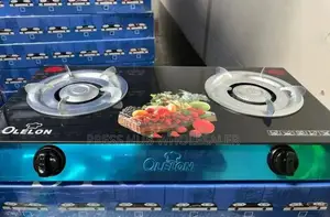 Olelon Double Burner Tabletop Gas Stove With Auto-Ignition