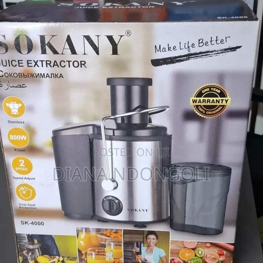 *800 Watts Sokany Juicer*
