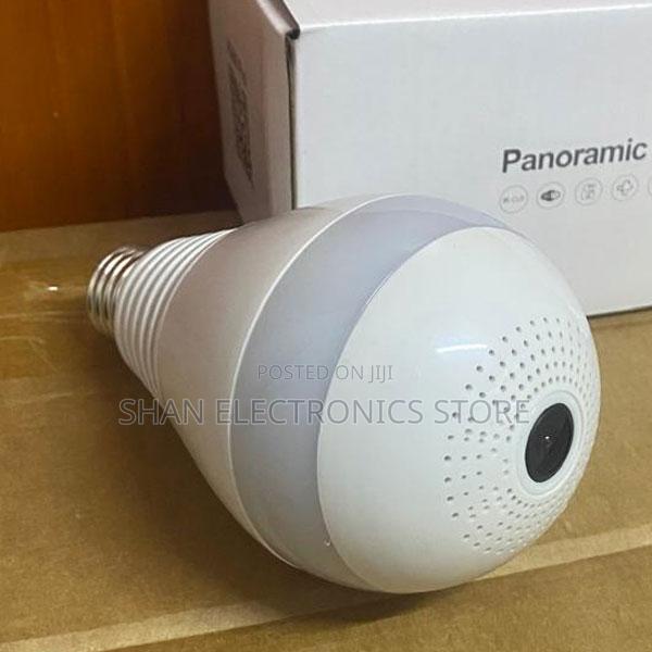 1080p Wifi Security Bulb Camera - Night Vision, Motion Detection #