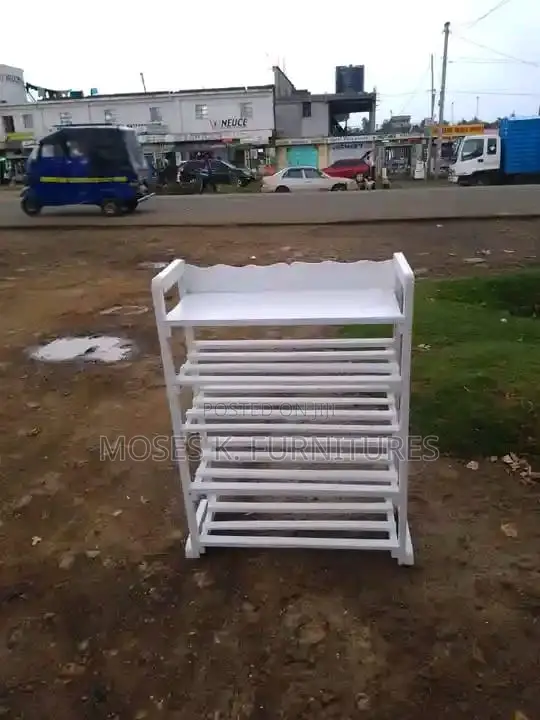 White Shoe Rack