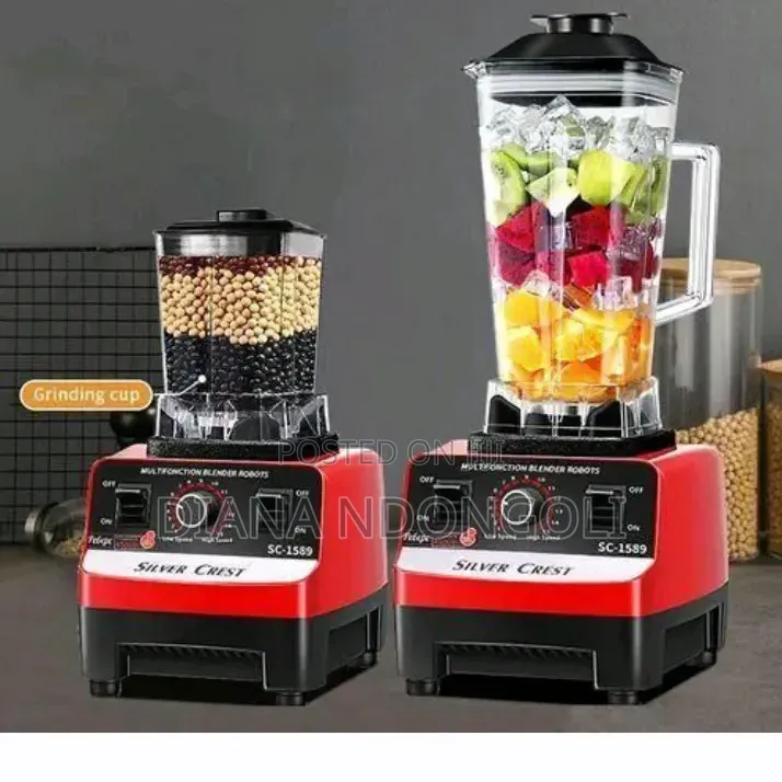 2in1silver Crest Blender