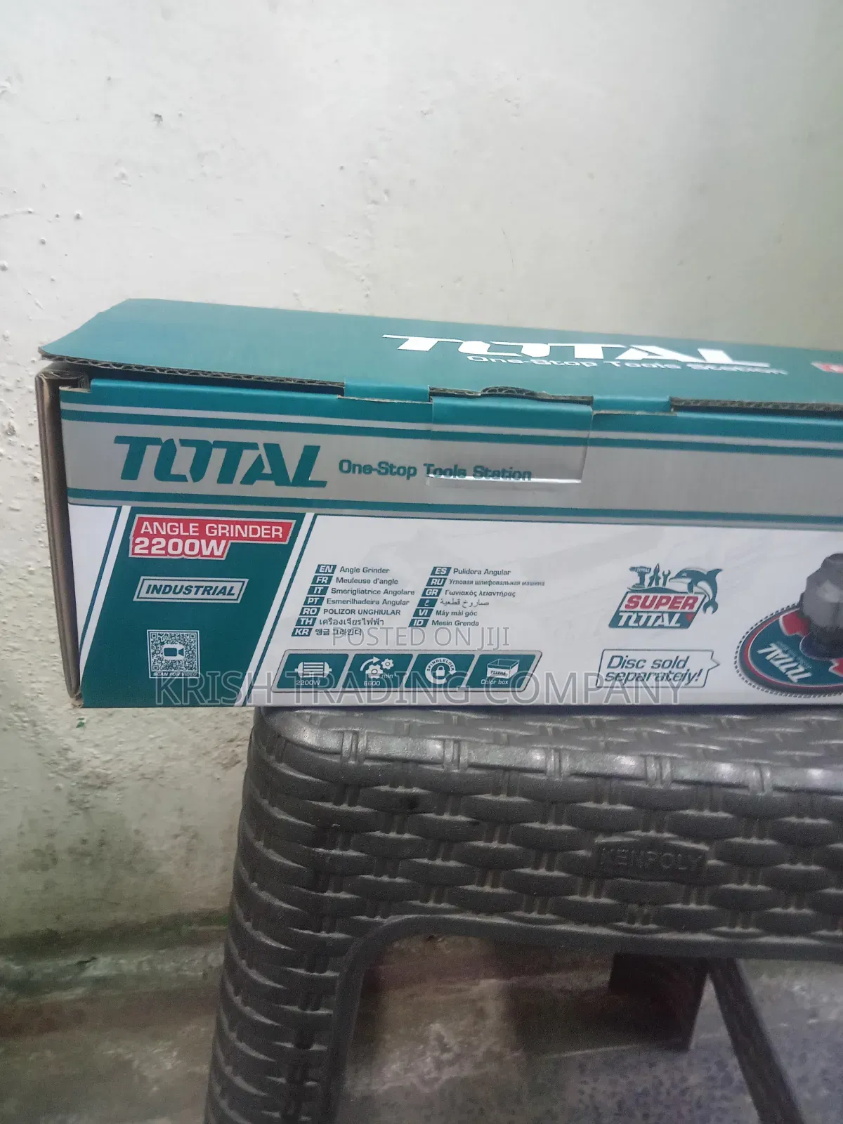 2200w Total Angle Grinder