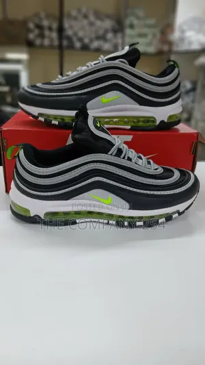 Quality Casual Leather Air Max 97 Unisex Sneaker Shoes