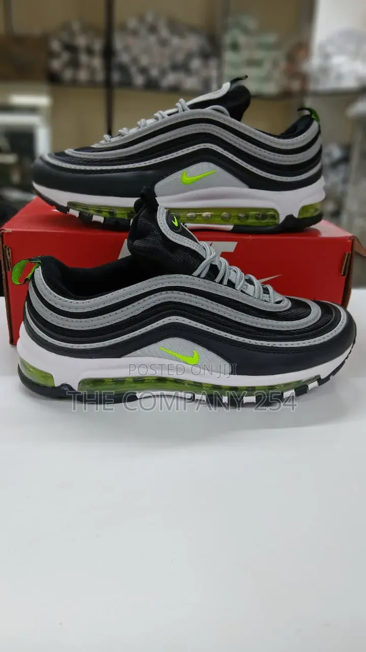 Quality Casual Leather Air Max 97 Unisex Sneaker Shoes