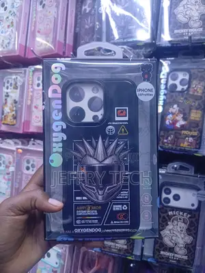 iPhone 16 Pro Max Distinct "Cyber Warrior" Helmet Graphic Cover