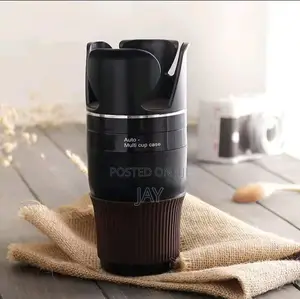 Adjustable 5-1 Multifunction Rotating Car Cup Holder