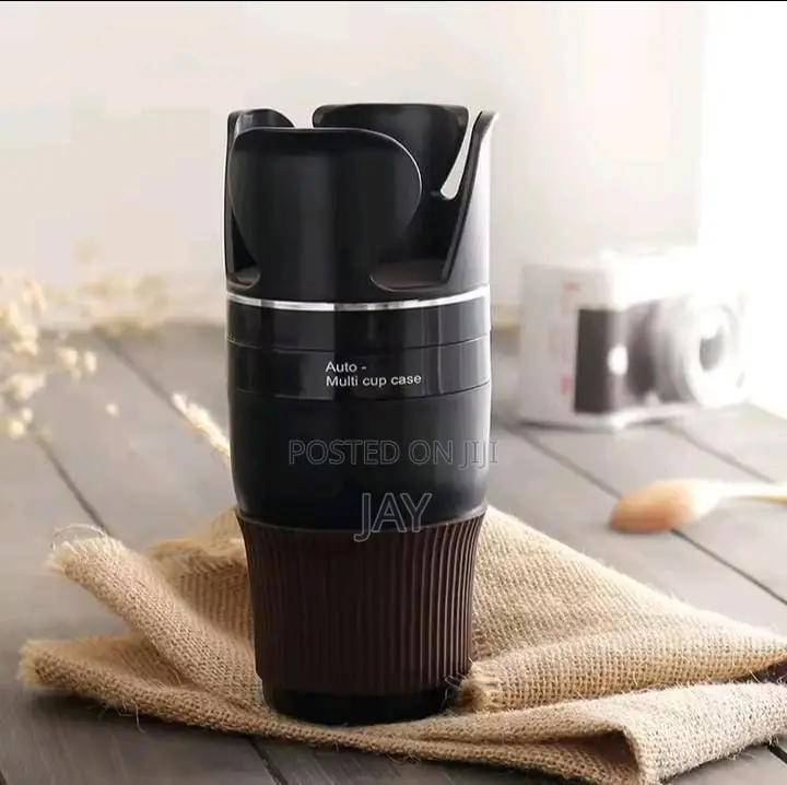 Adjustable 5-1 Multifunction Rotating Car Cup Holder