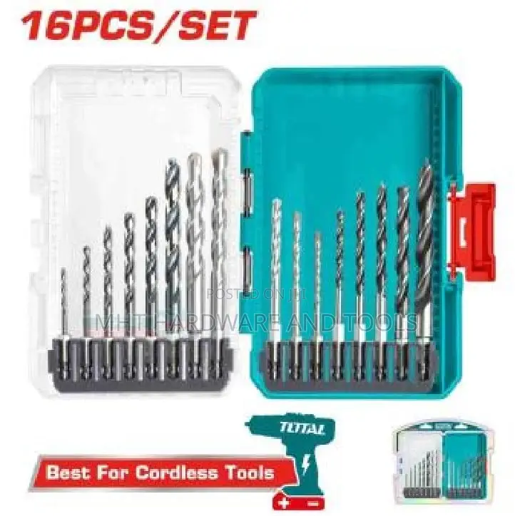 Wood Drill Bit Set 16pcs