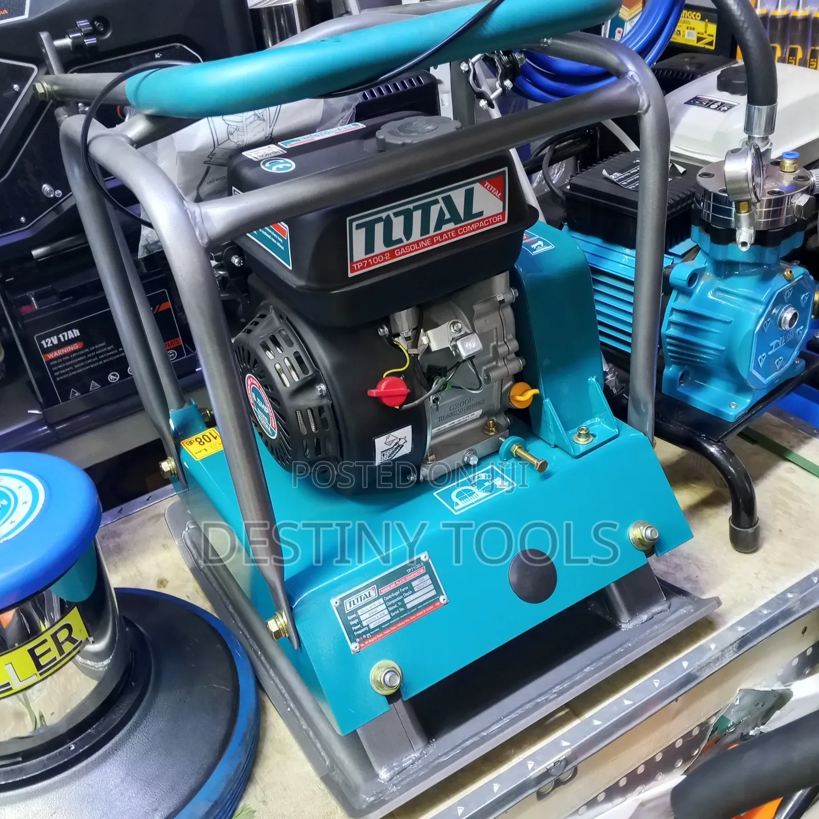 Total Gasoline Plate Compactor
