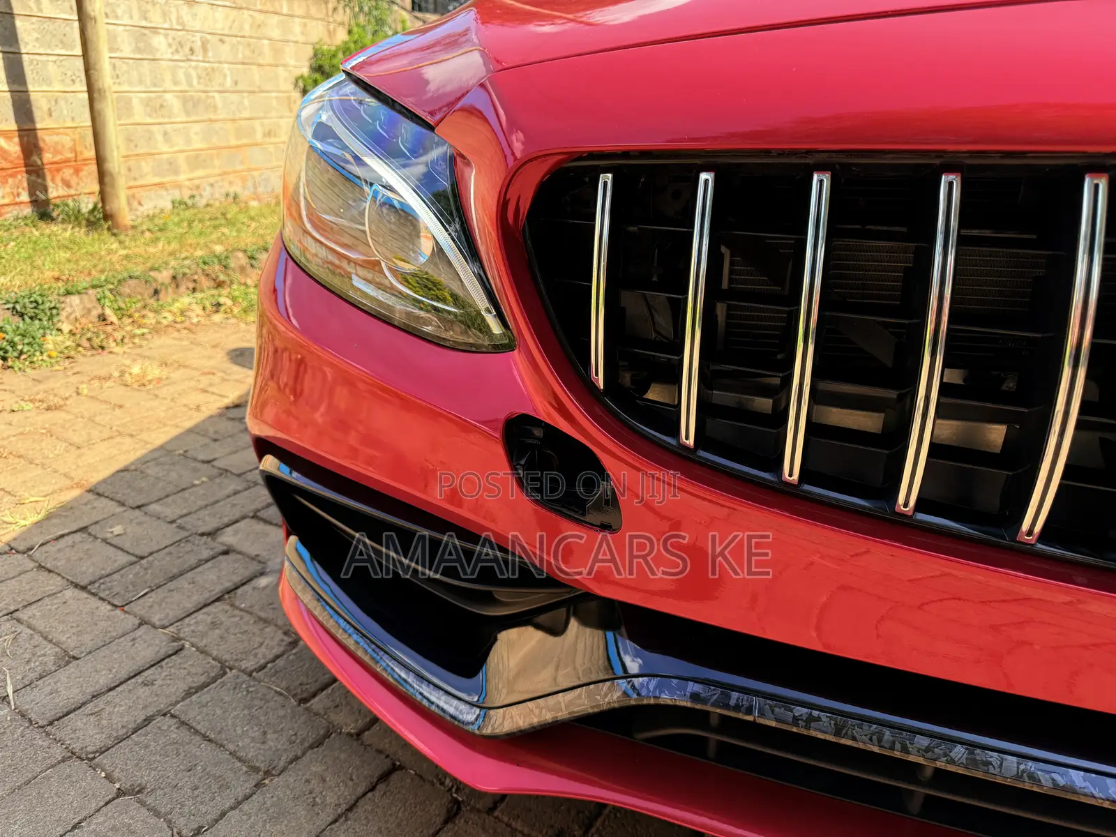 Mercedes-Benz C63 2016 Red