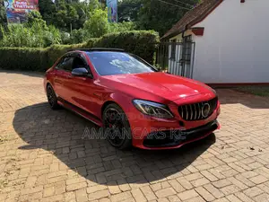 Mercedes-Benz C63 2016 Red