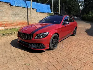 Mercedes-Benz C63 2016 Red
