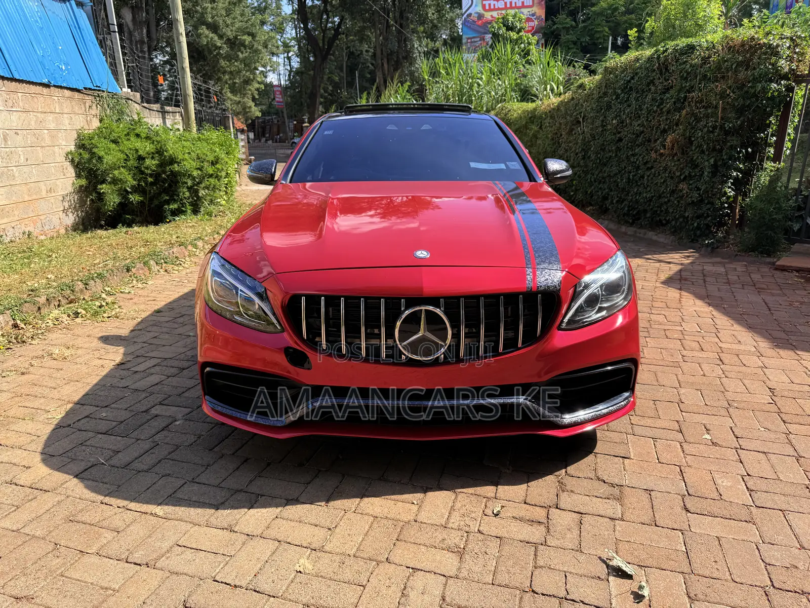 Mercedes-Benz C63 2016 Red