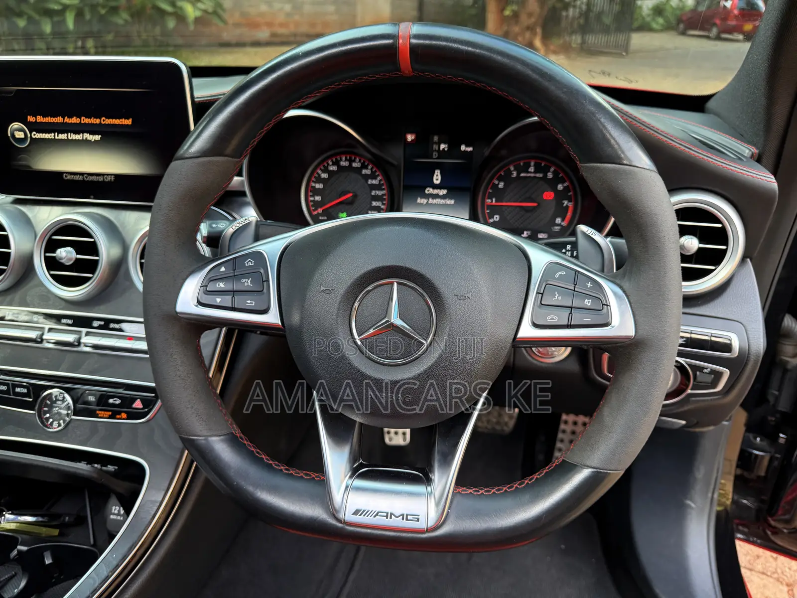 Mercedes-Benz C63 2016 Red