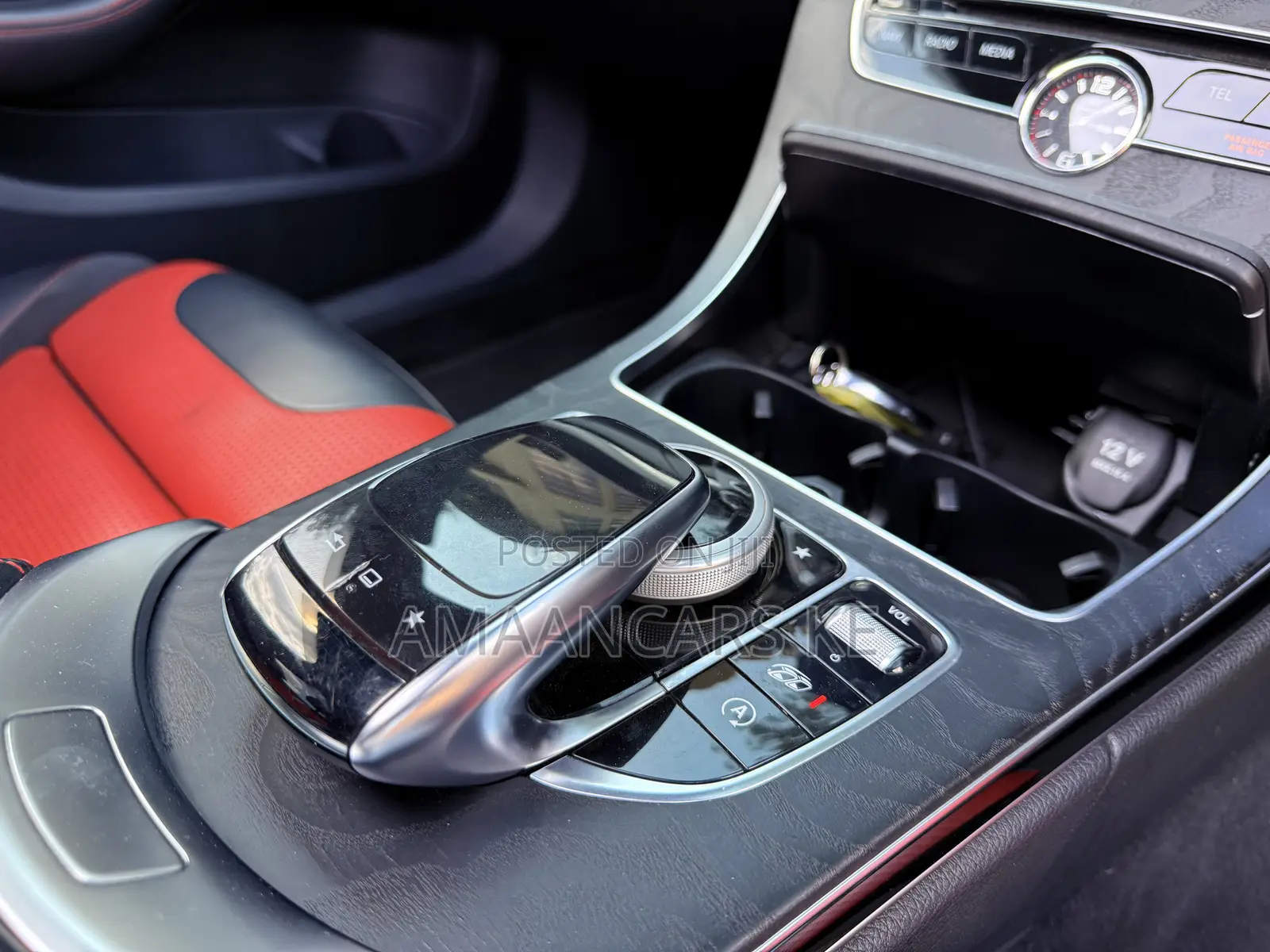 Mercedes-Benz C63 2016 Red