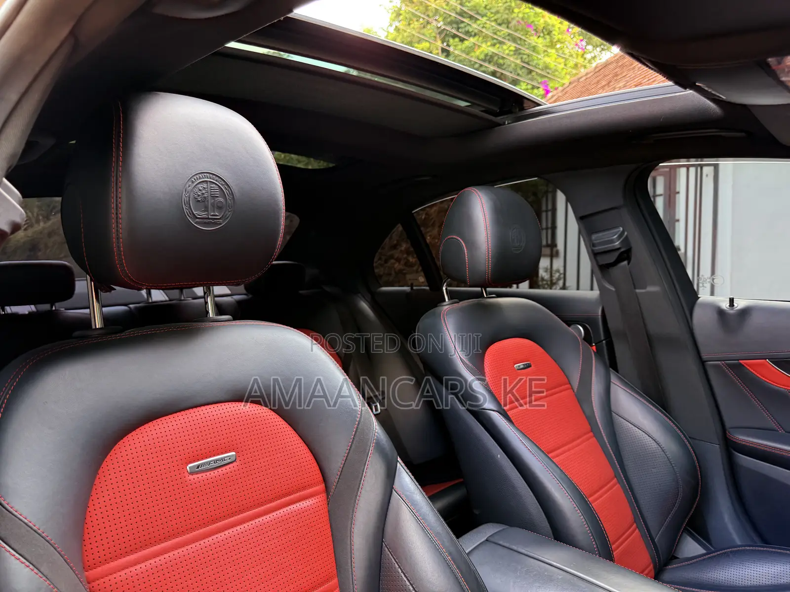 Mercedes-Benz C63 2016 Red