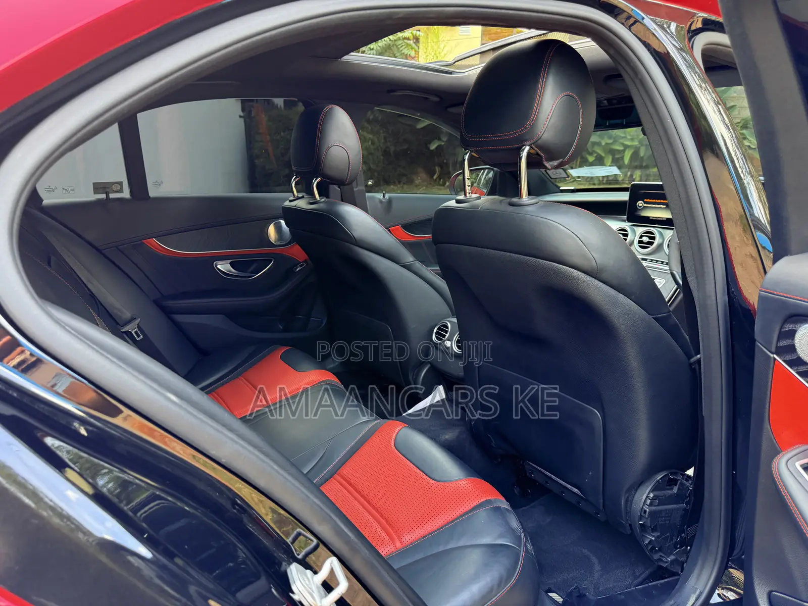 Mercedes-Benz C63 2016 Red