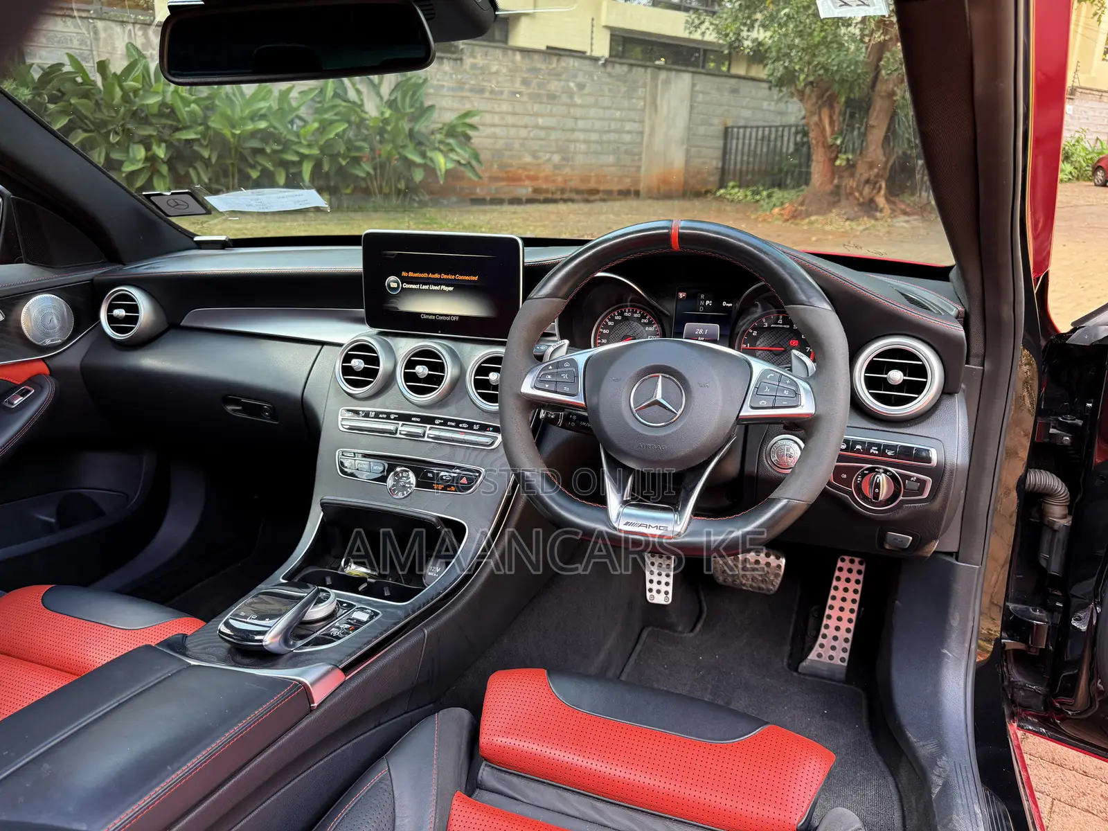 Mercedes-Benz C63 2016 Red