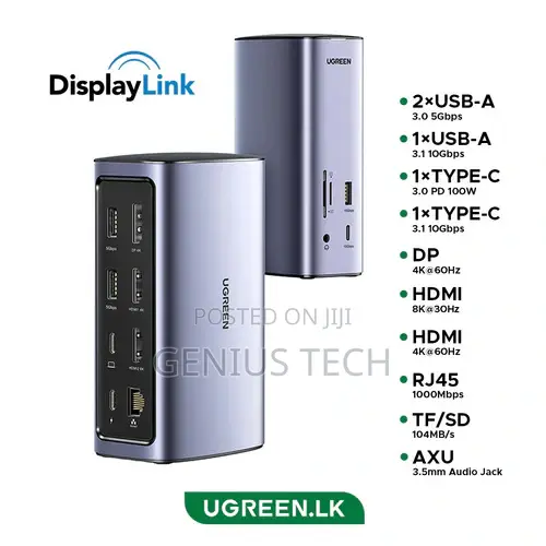 Ugreen 12-in-1 Fast Charge Universal Docking Station (Ug-90325)