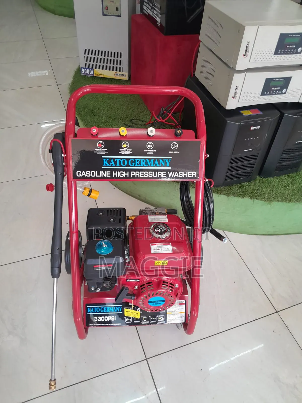 Kato Germany High Pressure Washer Gasoline