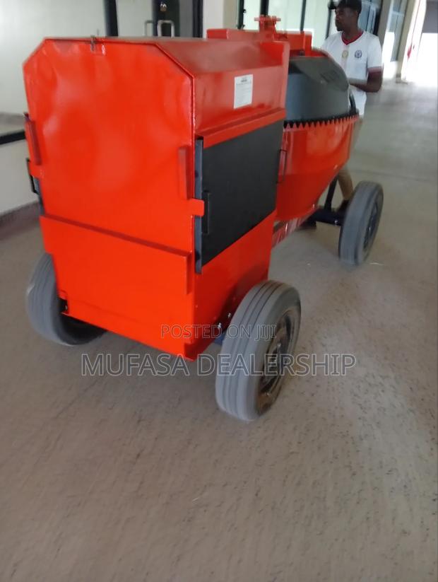 500l-Tilting Drum Concrete Mixer - thumbnail 2