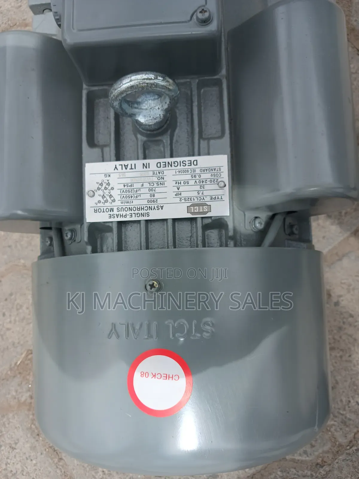 Single Phase 7.5 Hp Motor SCTL Italy