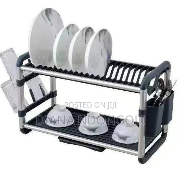 2 Tier Dish Drying Rack for Kitchen Counter.