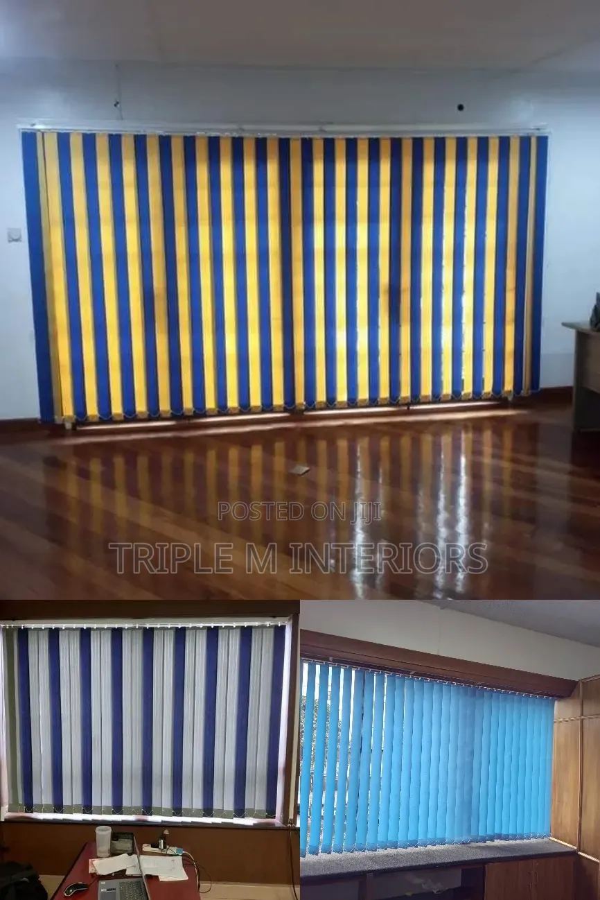 Acoustic Fabric Verticals for Quieter Offices