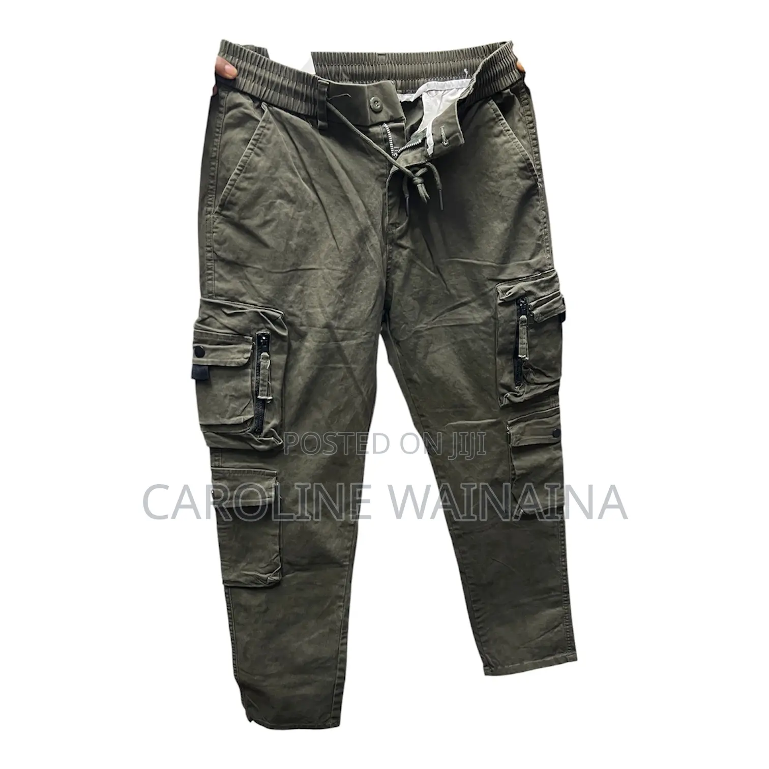 Durable Cargo Pants(Jungle Green)