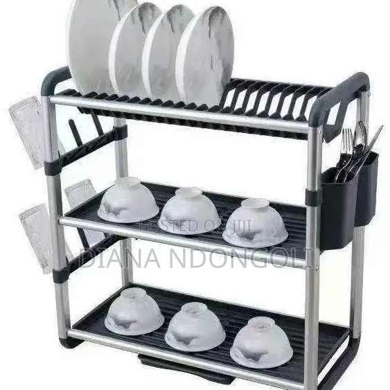 *3 Tier Dish Drying Rack for Kitchen Counter.