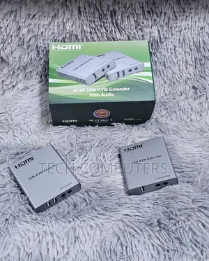 60m KVM Extender Hdmi Usb Over Cat5e Cat6 Network Cable