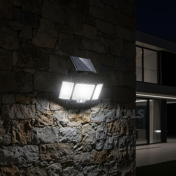 Split Solar Lamps Indoor Outdoor 328 Leds Motion Sensor Wall Light