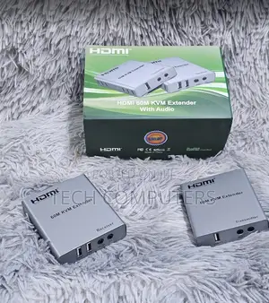 60 Meter KVM Extender Hdmi Usb Network Cable Extension Kit