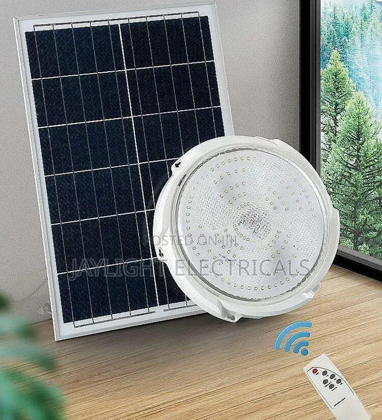 Solar Indoor Remote Control Led Ceiling Light Smart Home Lighting