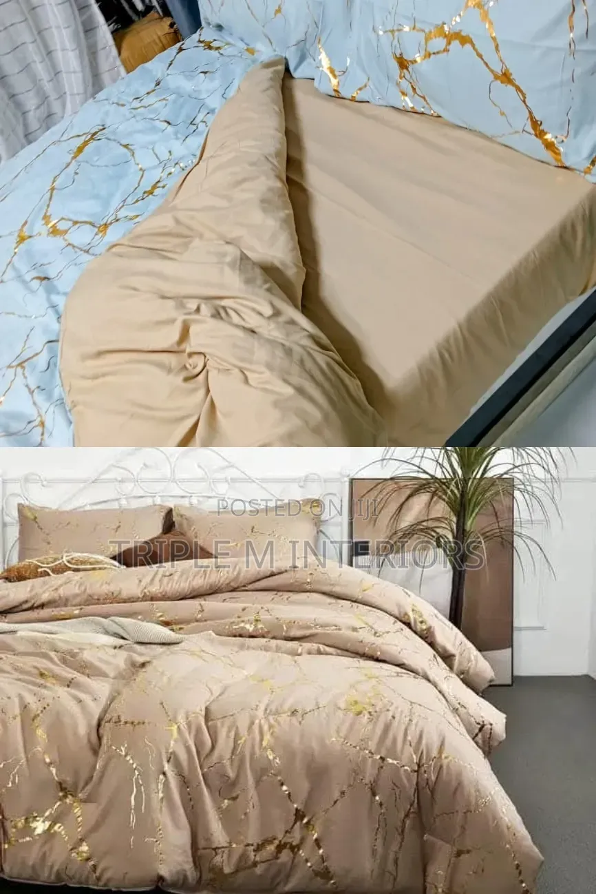 Trendy Textures |Shimmering Marble Duvet Cover