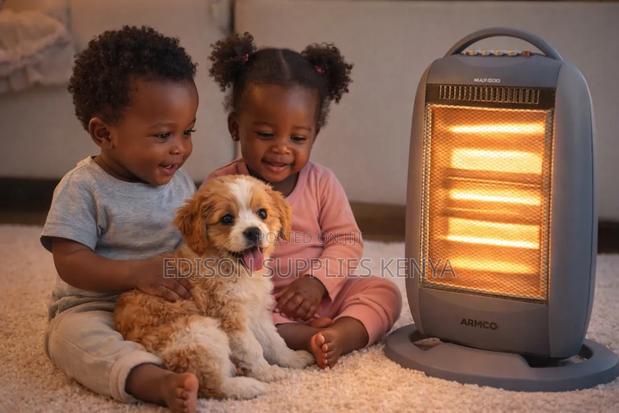Oscillating Quartz Room Heater Halogen Heater 1600 Watts 90 Rotation
