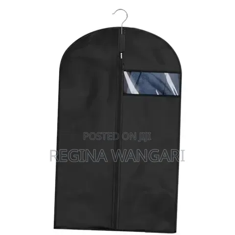 Black *Clothing Dust Cover/Clothes Storage Bags