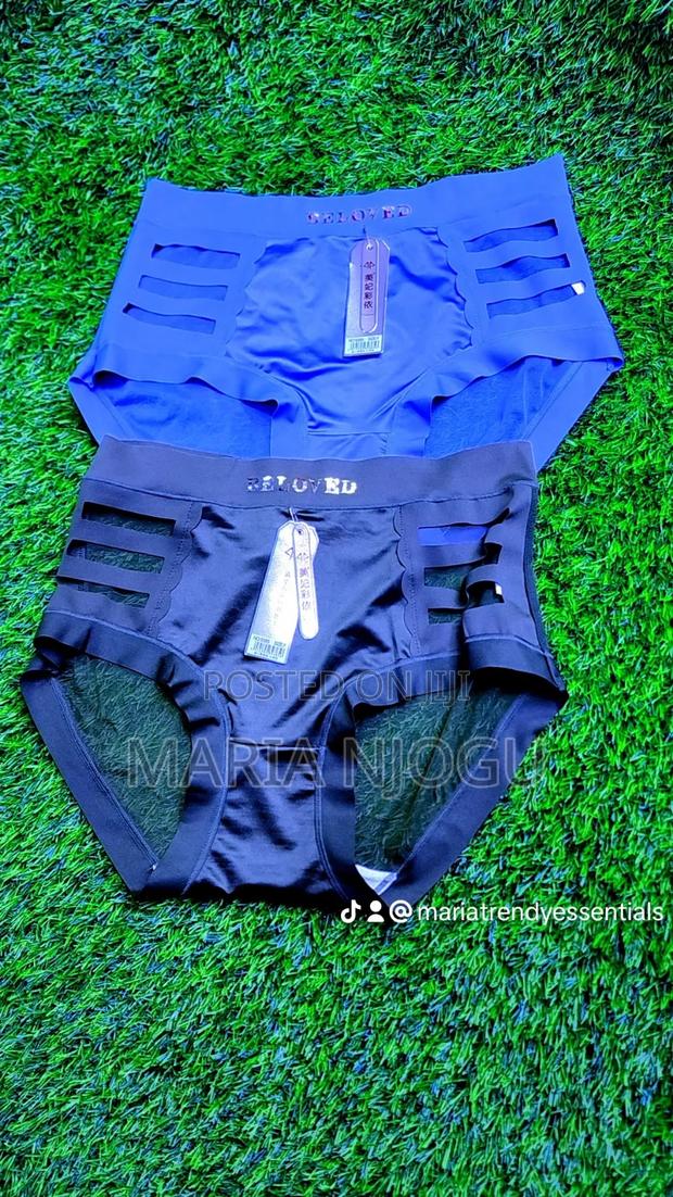 Ice Silk Full Coverage Fancy Panties - thumbnail 5