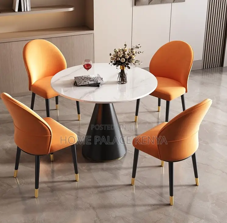 Dining Table: Premium Home and Office Marble Dining Set