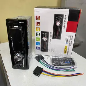 606 in-Dash Car Radio Mp3 Player – Digital Display With Fm Tuner