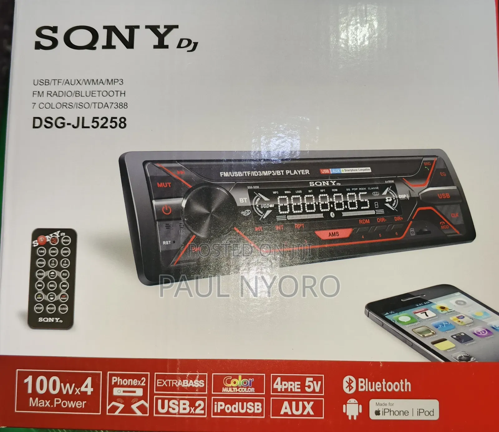 Sony Redio With Bluetooth