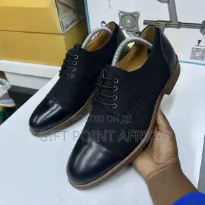 Men Stylish Leather Laced Officials