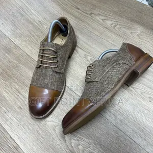 Men Stylish Leather Laced Officials