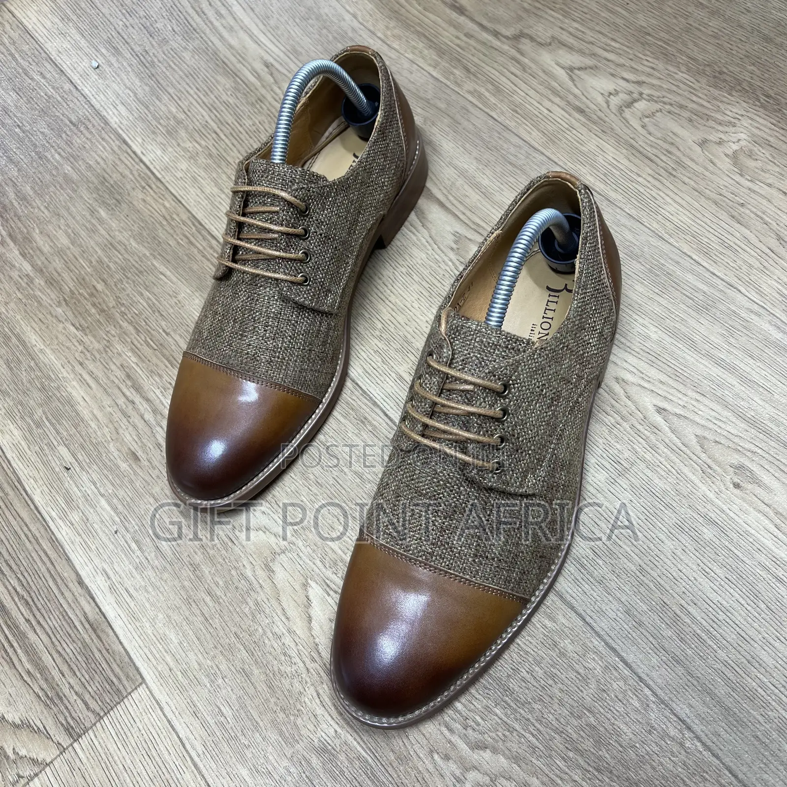 Men Stylish Leather Laced Officials
